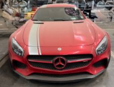 2016 Mercedes Benz AMG, VIN: WDDYJAJA2GA000430 - 16,735 Miles -Jump Starts