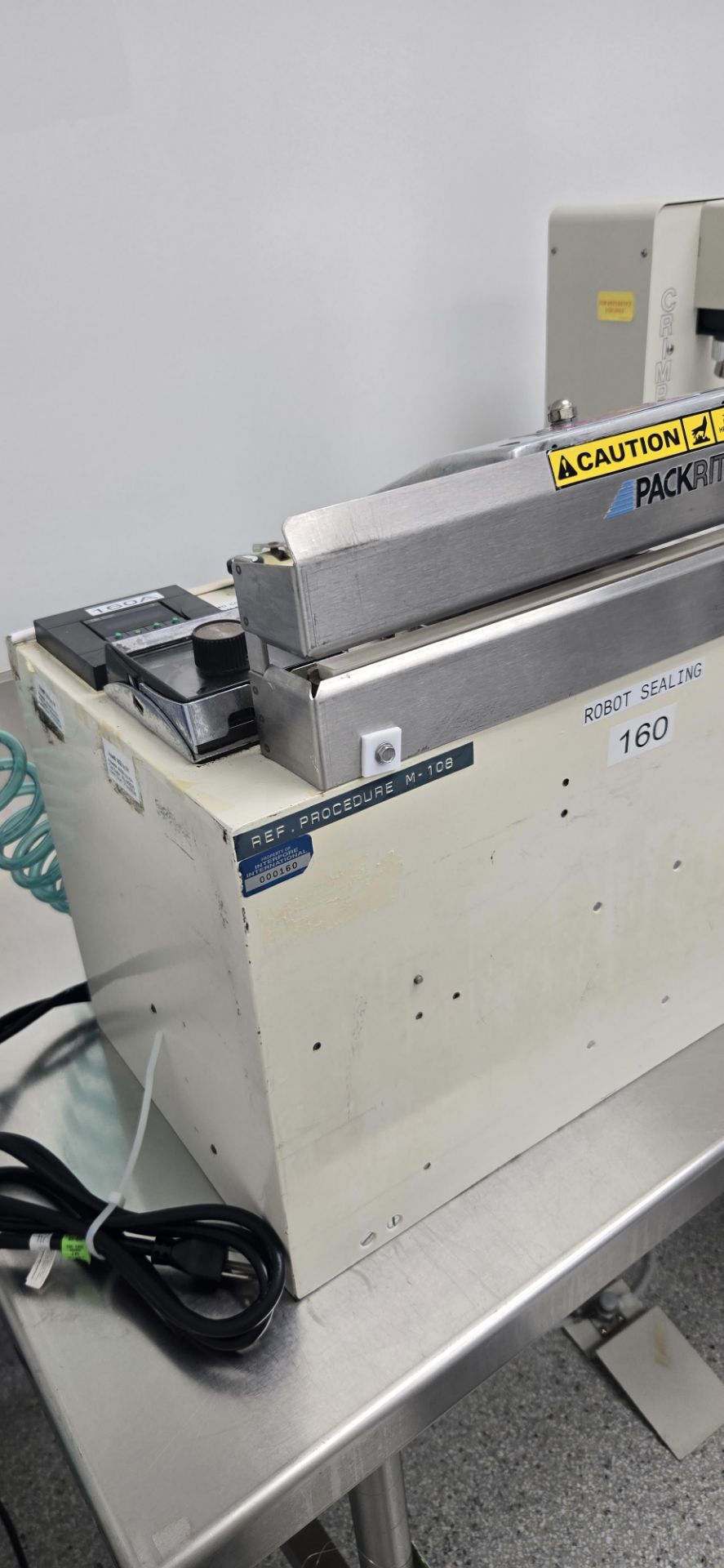 Packrite PACKRITE ROBOT SEALER MODEL # RTP-F SERIAL # 1211; 15