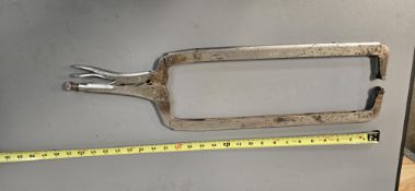(10) VISE GRIP CLAMPS MODEL # 24R