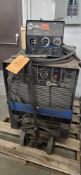 MILLER DELTAWELD 451 MIG WELDER WITH MILLER 22A 24V WIRE FEEDER; 230/460 V/70/35A/23 KW/3 PH/60 HZ