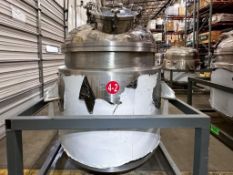 NEW - 1000 Liter, SS, Fully Jacketed, Vacuum, Triple Motion Mixing Kettle