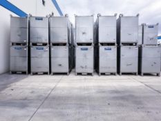 550 Gallon Trans Store Stainless Steel Tote