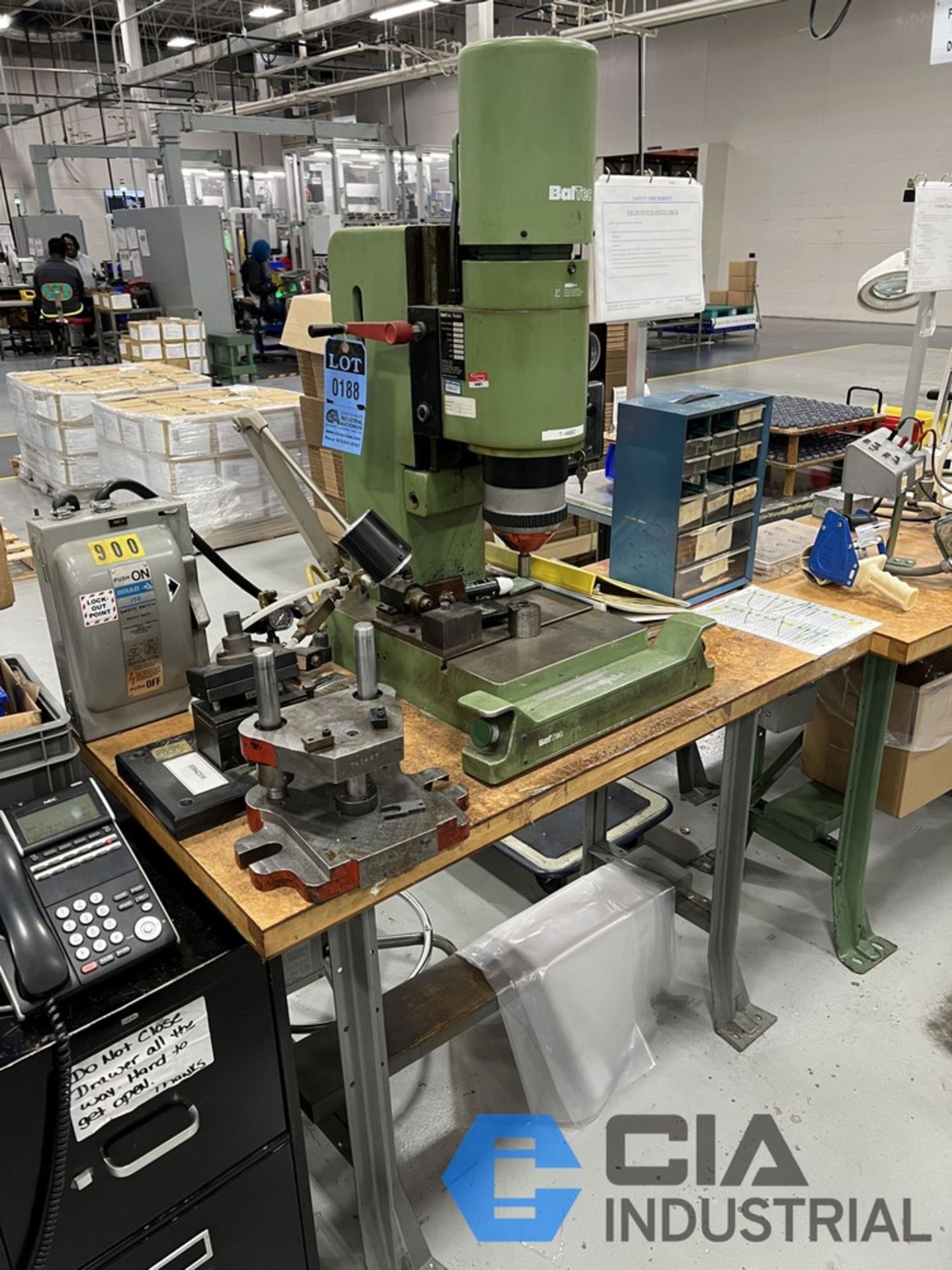 Baltec Rn280 ASSEMBLY STATION TO INCLUDE BALTECRADIAL MODEL RN280 ORIBITAL RIVETER ...