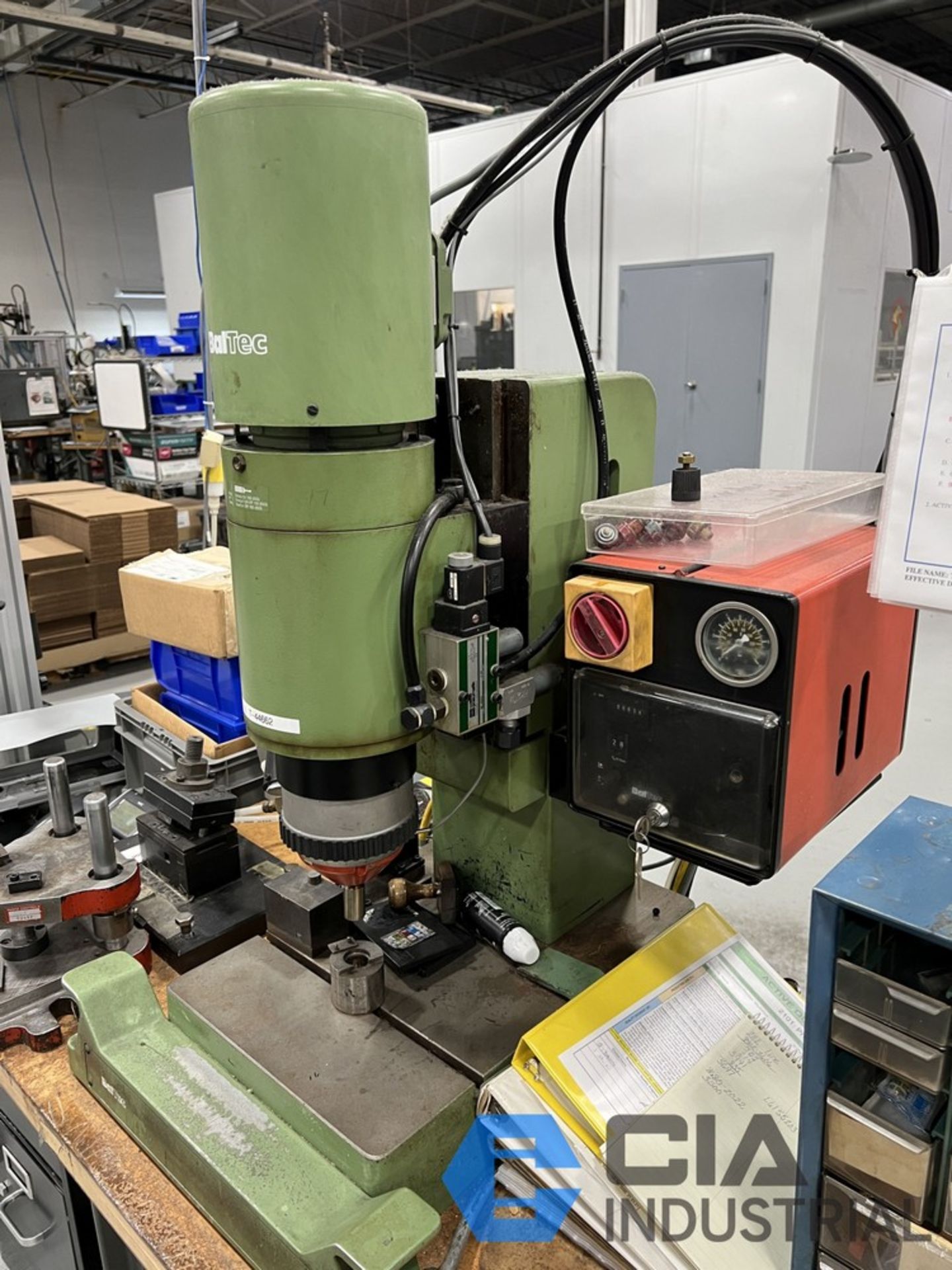 Baltec Rn280 ASSEMBLY STATION TO INCLUDE BALTECRADIAL MODEL RN280 ORIBITAL RIVETER ...