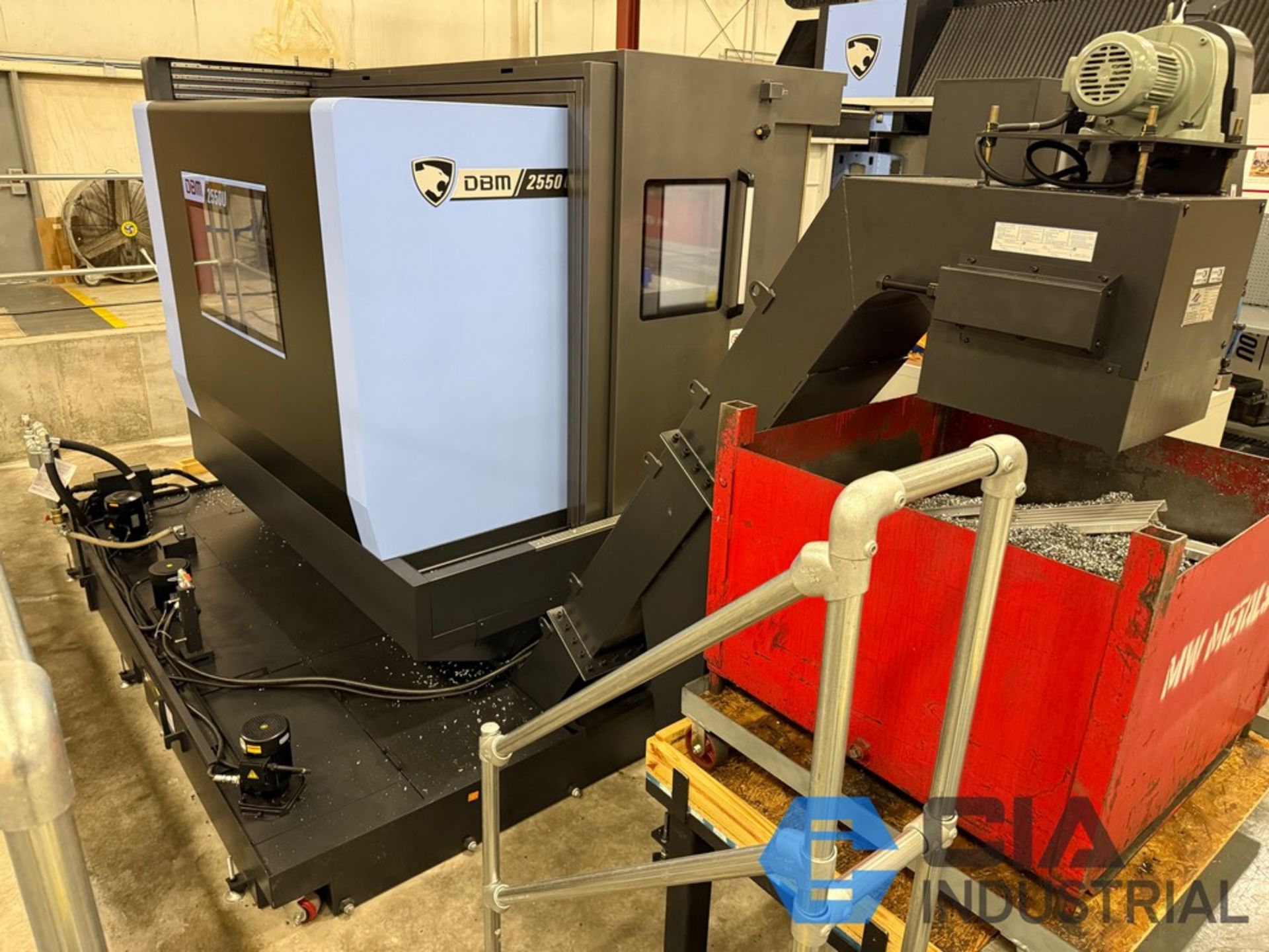{ Group of lots: 15, 16, 17, 18, 19 } DOOSAN MODEL 2550U DOUBLE COLUMN ...