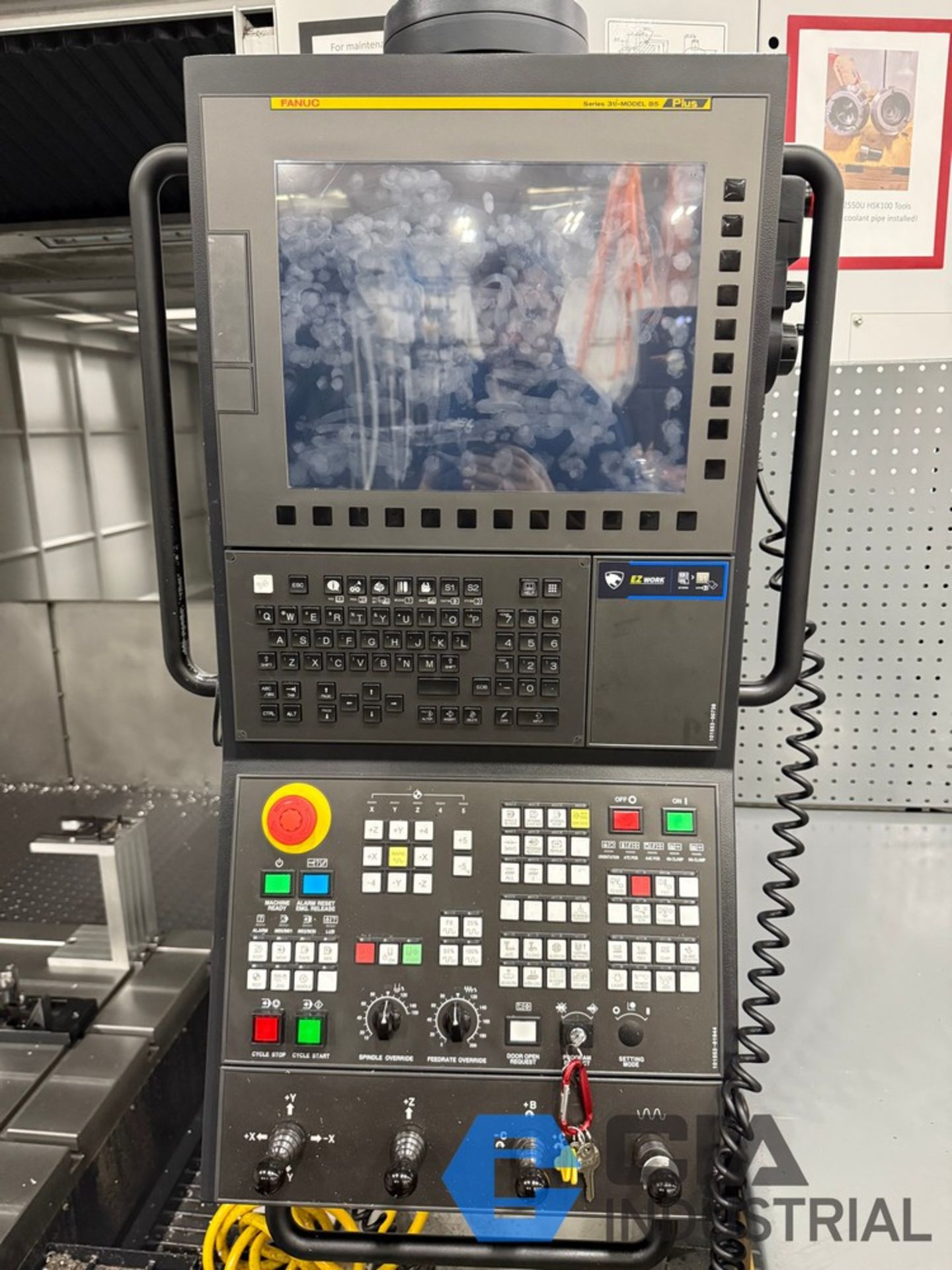 { Group of lots: 15, 16, 17, 18, 19 } DOOSAN MODEL 2550U DOUBLE COLUMN ...