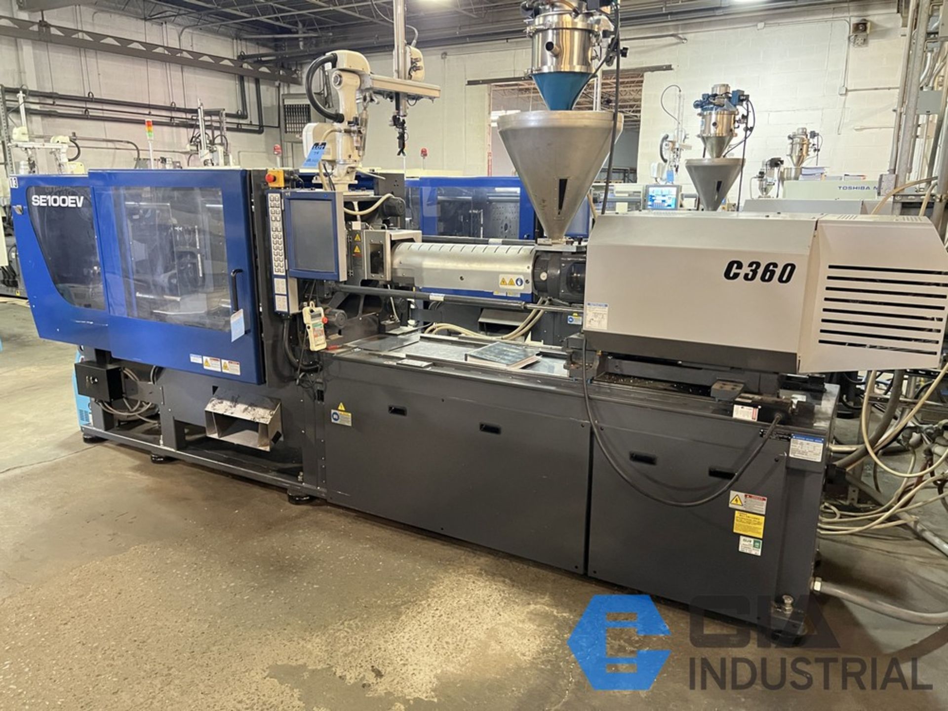 Sumitomo Injection Machine Control { Group of lots: 74, 75 } 2014 - 110 TON X 6.8 OZ. SUMITOMO MODEL ...