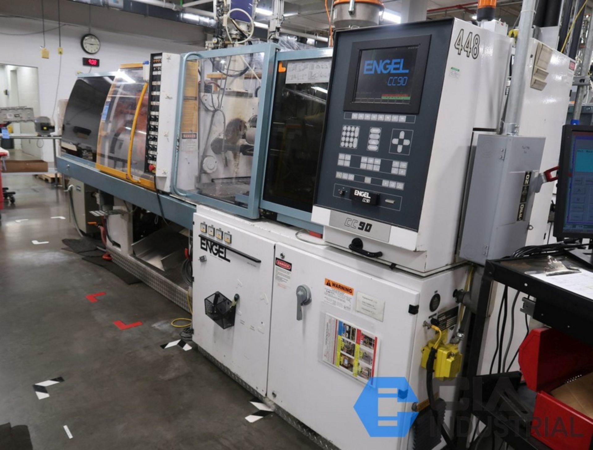 Engel Edge 85 TON ENGEL MODEL 330/85 INJECTION MOLDING MACHINE; S/N 6142-085-93 ...