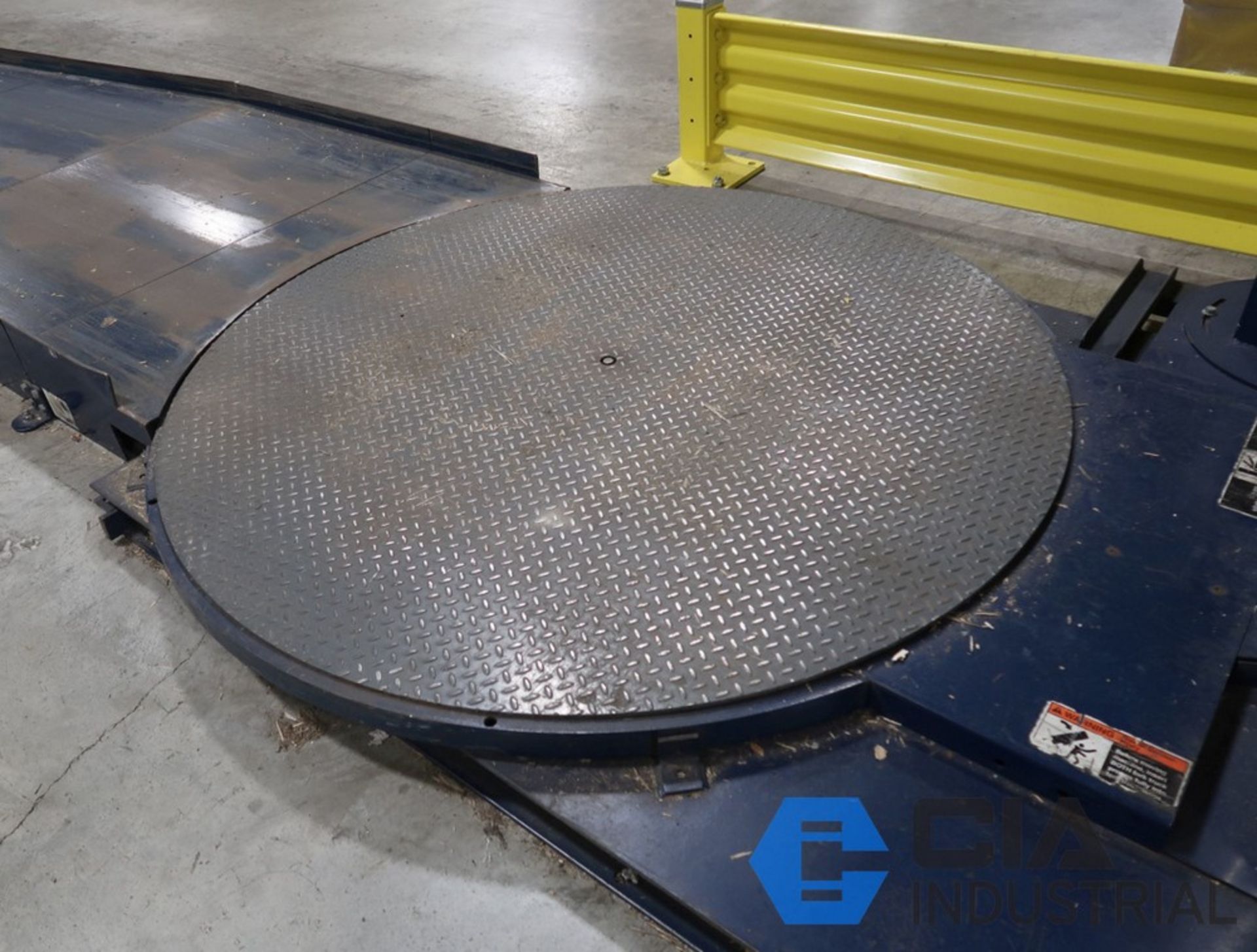 LANTECH MODEL Q300 SEMI-AUTOMATIC STRETCH WRAP MACHINE; S/N QM015039, W ...