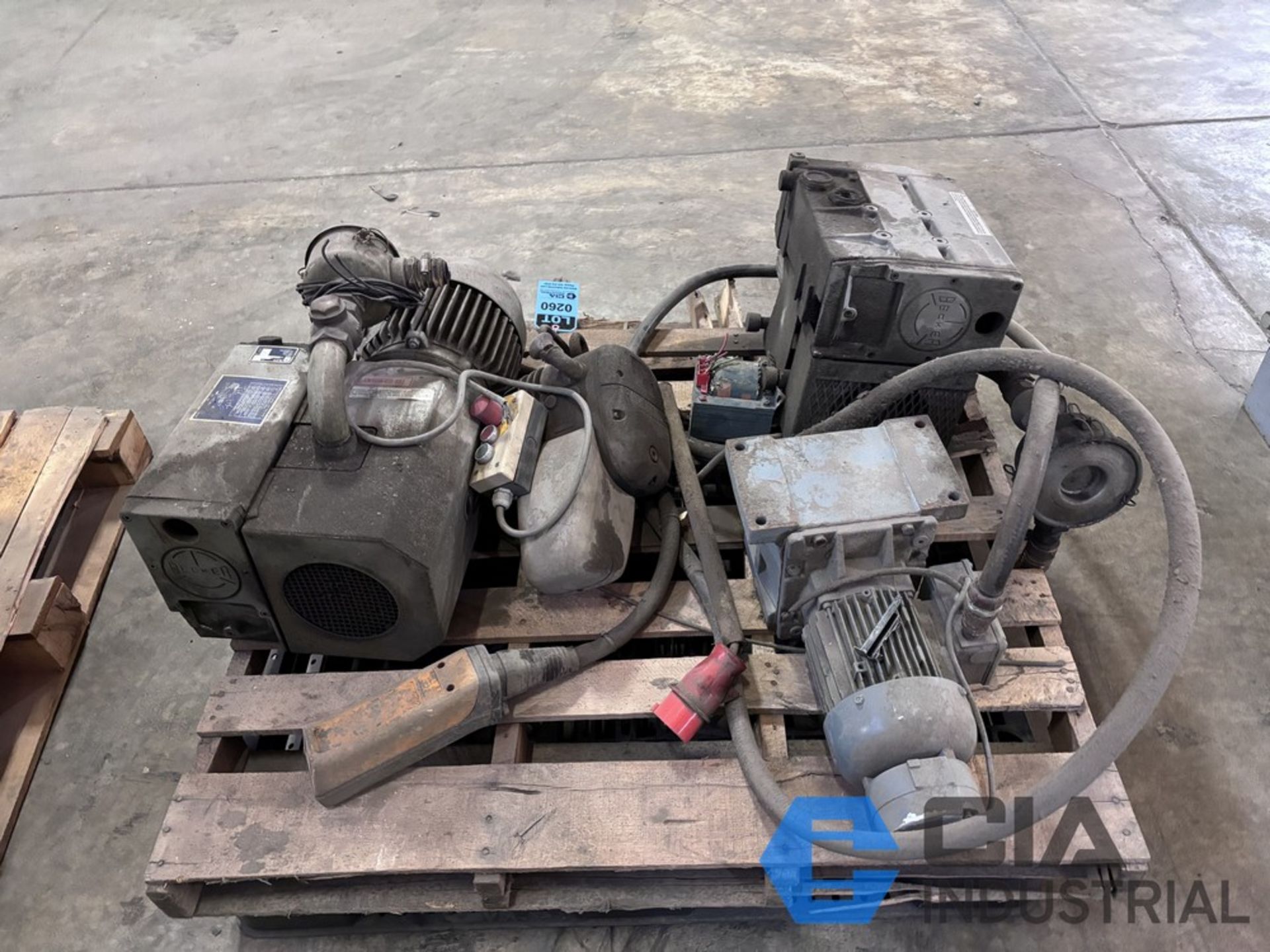BECKER PUMPS TYPE U2.705A 2.5 HP VACUUM PUMPS - Located At 314 Madison ...