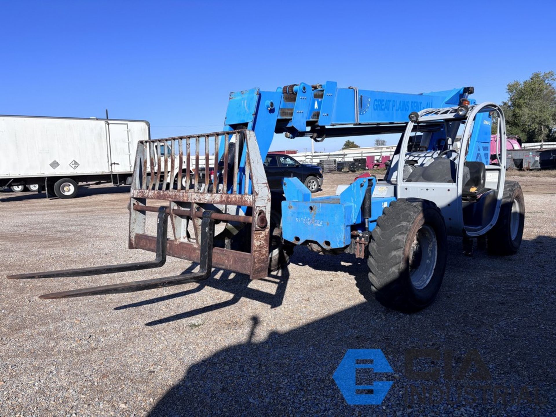 8,000 LB. GENIE MODEL GTH-842 FOUR-WHEEL DRIVE TELEHANDLER; S/N ...