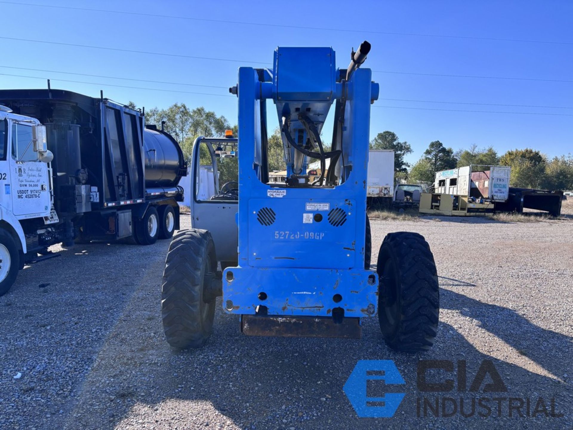 8,000 LB. GENIE MODEL GTH-842 FOUR-WHEEL DRIVE TELEHANDLER; S/N ...