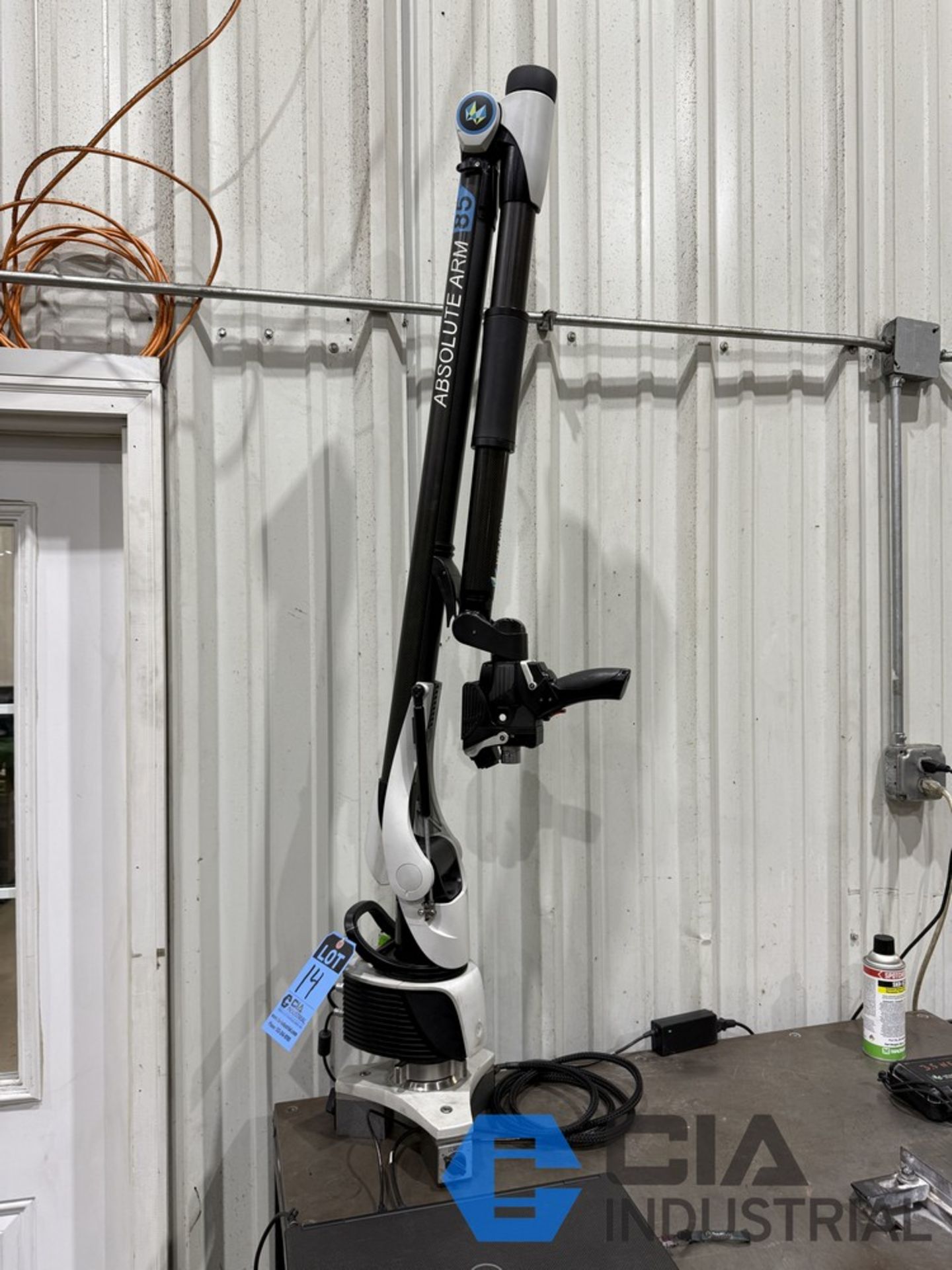 ROMER MODEL RA8 ABSOLUTE ARM 85 PORTABLE COORDINATE MEASURING MACHINE ...