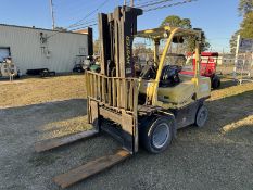 HYSTER 80FT forklift - 8,000lb capacity Cummins diesel, dual front hard tire -  serial #