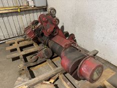 7.5-ton WRIGHT overhead/gantry hoist lift system for warehouse S beam