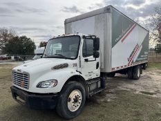 2012 FREIGHTLINER M2 Business Class 24' Box Truck ISB Cummins dsl, 6 spd manual, MAXON 2500lb lift