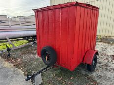 Homemade "enclosed" trailer 6' x 5' NO TITLE