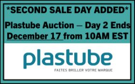 PLASTUBE DAY 2 ADDED - ENDS DECEMBER 17 FROM 10AM