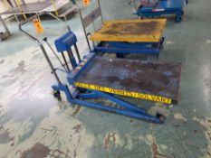 SOUTHWORTH DANDY mod. M-500L Lift Table, Capacity 1100 lbs, Steel
