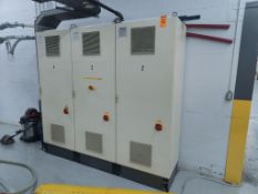 Power Units for BREYER Extrusion Line, (3) Cabinets