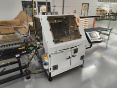 CERULEAN mod. FPS-1 High-Speed Automatic Bulk Tube-Packing Machine with touchscreen display. Designe