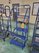 AGF BROME 3-Step mod. 1573G Mobile Ladder Stand, 300lb cap.