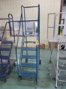 KLETON mod. 2406 Mobile Ladder Stand, 55" H, 300lb Cap.