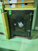 Vintage Metal Safe, J&J Taylor Toronto Safe WorksApprox. dimensions: 35" W x 30" D x 46" H