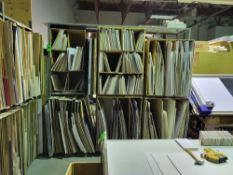 (3) Sections of Adjustable Metal Storage Shelving, with (8) uprights and (9) shelves (Contents Not