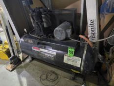 SANBORN mod. 51-22-80H Horizontal Air Compressor, 28-07-86, ser. 93194, press. 115-150