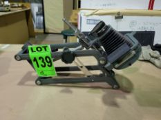 Vintage industrial microfilm camera head with KOMINAR-E 1:35 f=7.5cm No. 623073 Lens With adjustabl