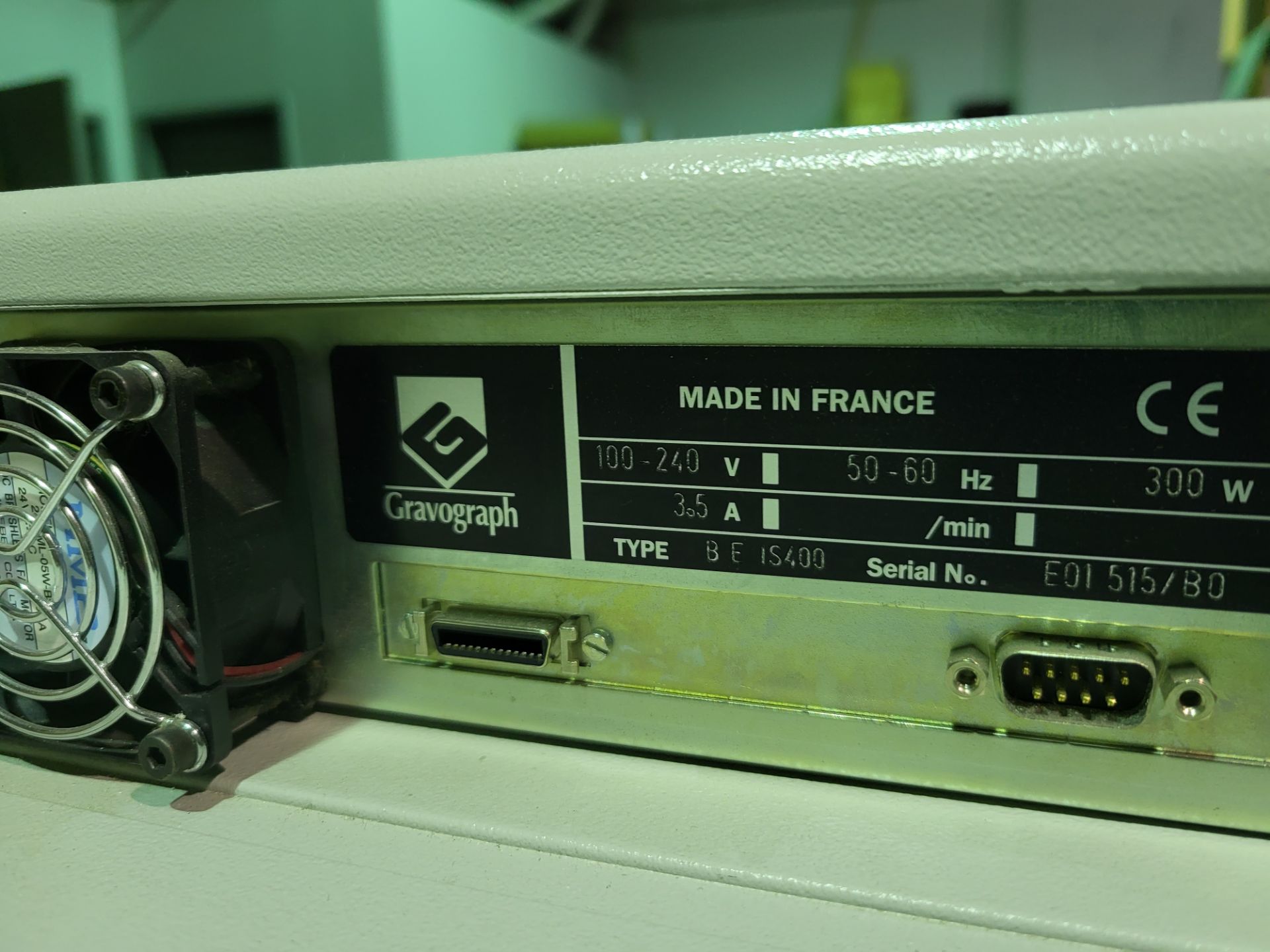 HERMES / GRAVOGRAPH mod. IS400 CNC Engraving Machine, ser. N01.455/B0 ...