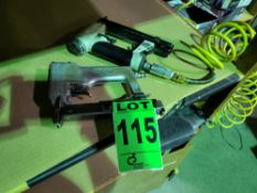 Lot of (2) Pneumatic Nailers incl. (1) DUO-FAST.