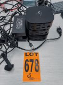 Lot of (3) HP USB-C Laptop Docks