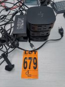 Lot of (3) HP USB-C Laptop Docks
