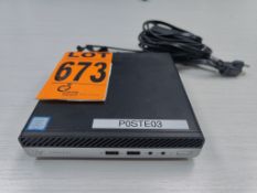 HP ProDesk 400 G5 PD-DM Mini PC Desktop Computer, Core i59500T, 8GB RAM, 256GB Storage, Win 10 Pro,