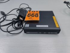 HP EliteDesk 800 G6 DM Mini PC Desktop Computer. Core i5-10500T, 8GB RAM, 256GB Store, Win 10 Pro, P