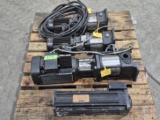 Lot of 4 Electric Motors (ET9)