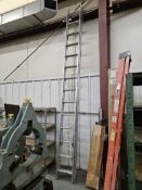 (1) Cuprum 28' Aluminum Extension Ladder