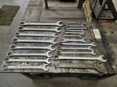 Lot Of Assorted Combination Wrenches
