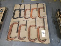 Lot Of Assorted C-Clamps