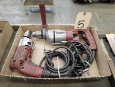 (2) Milwaukee Electric Drills