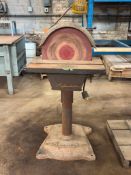 APEX 16" DISC SANDER 2 H.P., 3 PHASE WITH LIGHT