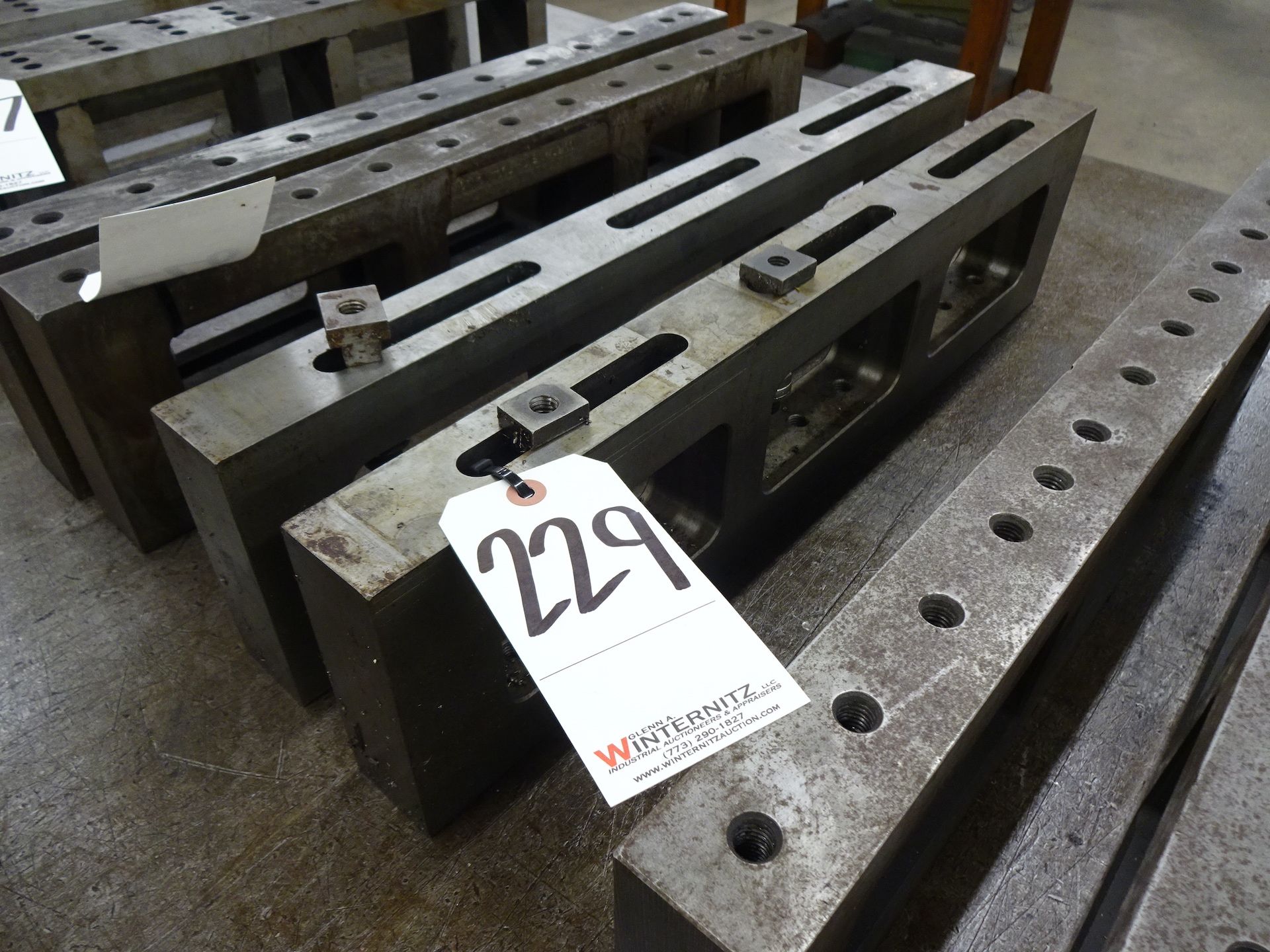 T Slotted Box Parallel LOT (2) 24 IN. X 2 IN. X 6 IN. SLOTTED PARALLELS