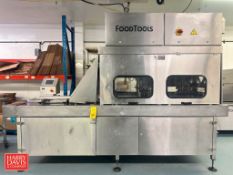 Food Tools Ultra Sonic Cutter, Model: AccuSonic 200, S/N: 2485 and (3) Bronson 2000 BDC's