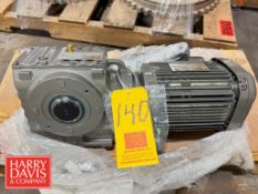SEW-EURODRIVE Motor, Model: SH67/T DRN90L4/TF (Location: St. Louis, MO)