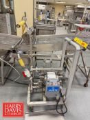 S/S Donut Glazer with QUANTM h30 Pump: Mounted on S/S Cart (Subject to BULK BID: Lot 21)