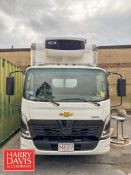 2025 Chevrolet 5.2L Diesel Low Cab Forward Refrigerated Box Truck with Carrier 40XR Refrigeration: