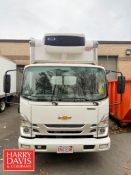 2023 Chevrolet 5.2L Diesel Low Cab Forward Refrigerated Box Truck with Carrier Refrigeration: 72,875