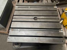 48" X 48" GIDDINGS & LEWIS AIR LIFT ROTARY TABLE